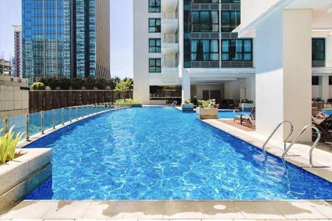 Luxestaysmnl Coastal Chic Netflx 380Mbps Pool Bgc Manila Eksteriør billede